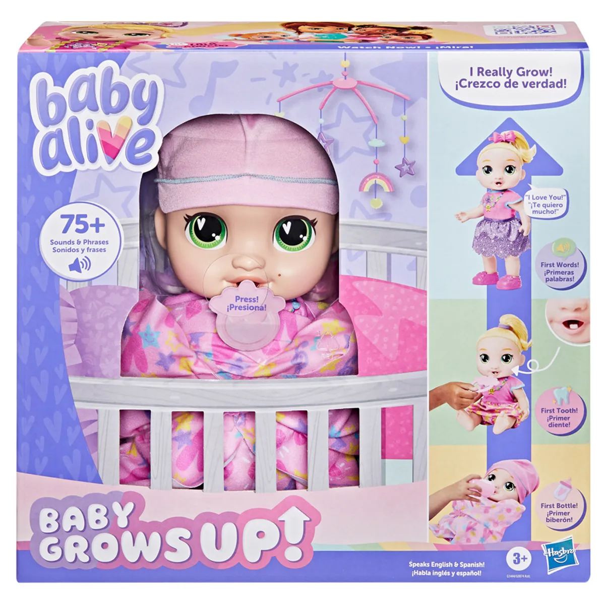 MUÑECA BABY ALIVE BEBÈ CRECE LALA GOOGOO - 5