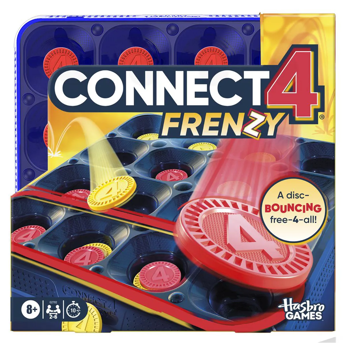 JUEGO DE MESA HASBRO GAMING CONECTA 4 FRENZI! - 4