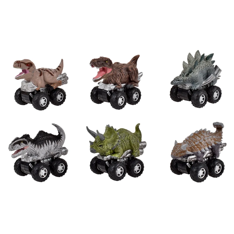 JURASSIC WORLD DINOSAURIOS VEHICULO PULLBACK PACK 3 UND - 1