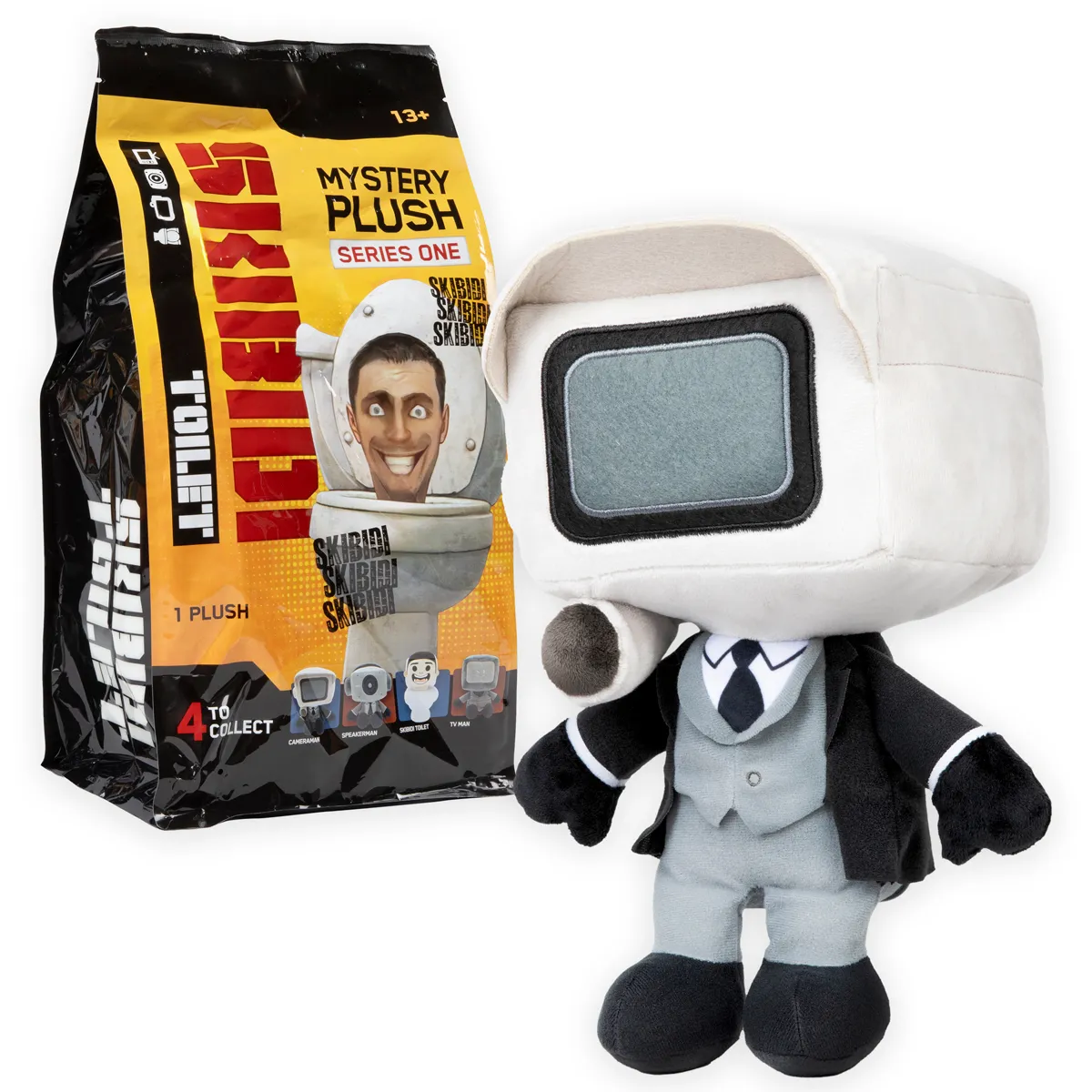 SKIBIDI TOILET PELUCHE MISTERIOSO 27 CM - 1