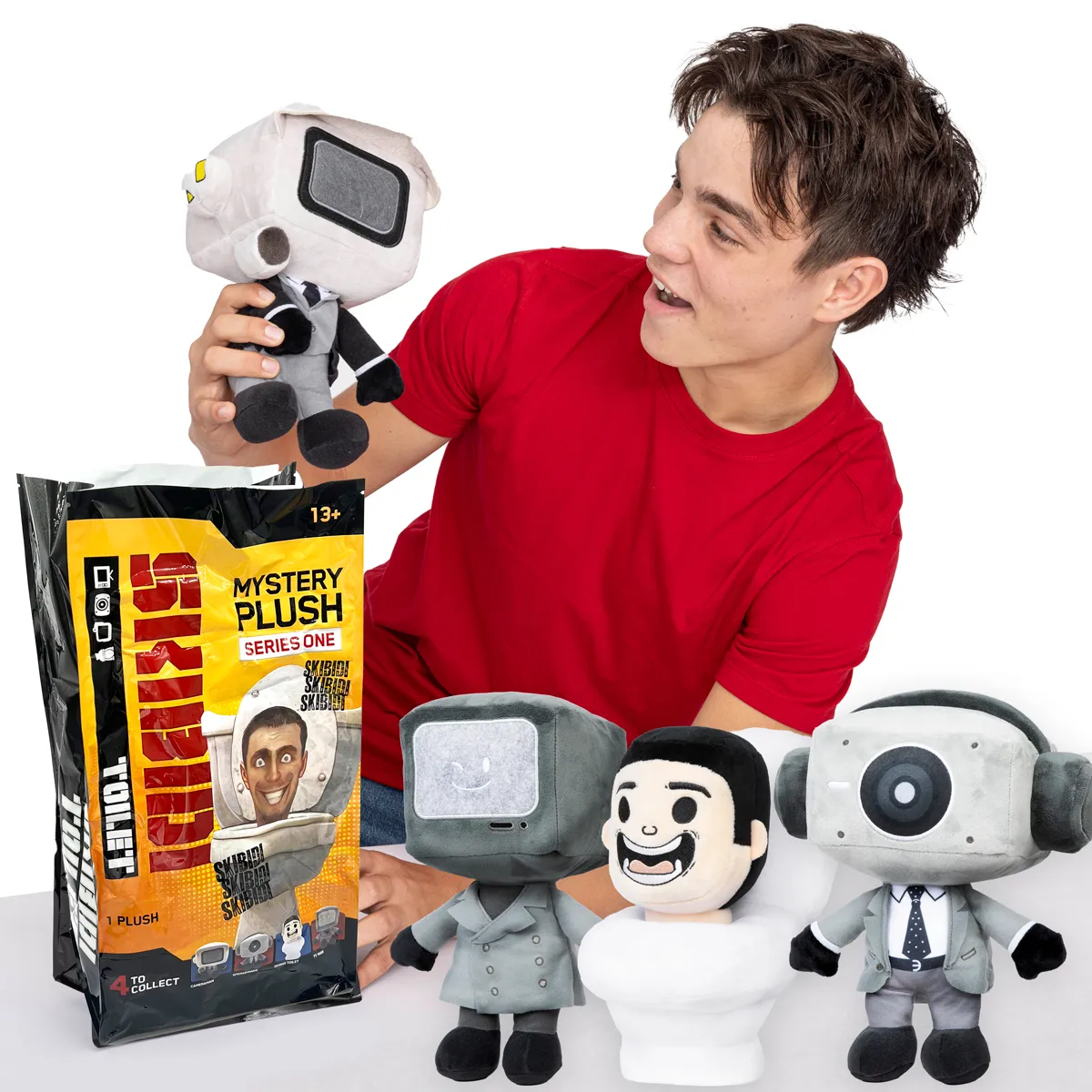 SKIBIDI TOILET PELUCHE MISTERIOSO 27 CM - 2