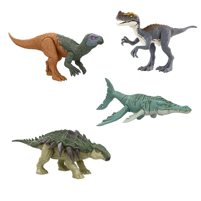 FIGURA ACCIÓN JURASSIC WORLD REBIRTH MANADA PELIGROSA - 1