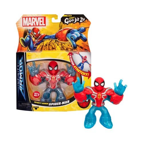FIGURA ACCIÓN GOO JIT ZU MARVEL INFINITY ARMOR HERO PACK 3ASST - 1