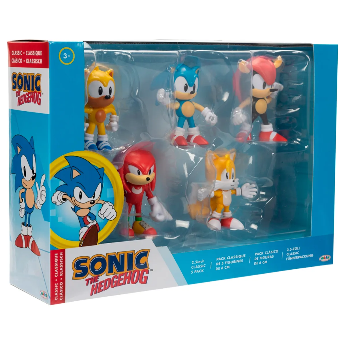 FIGURA DE ACCIÓN SONIC 5PK 6CM - 3