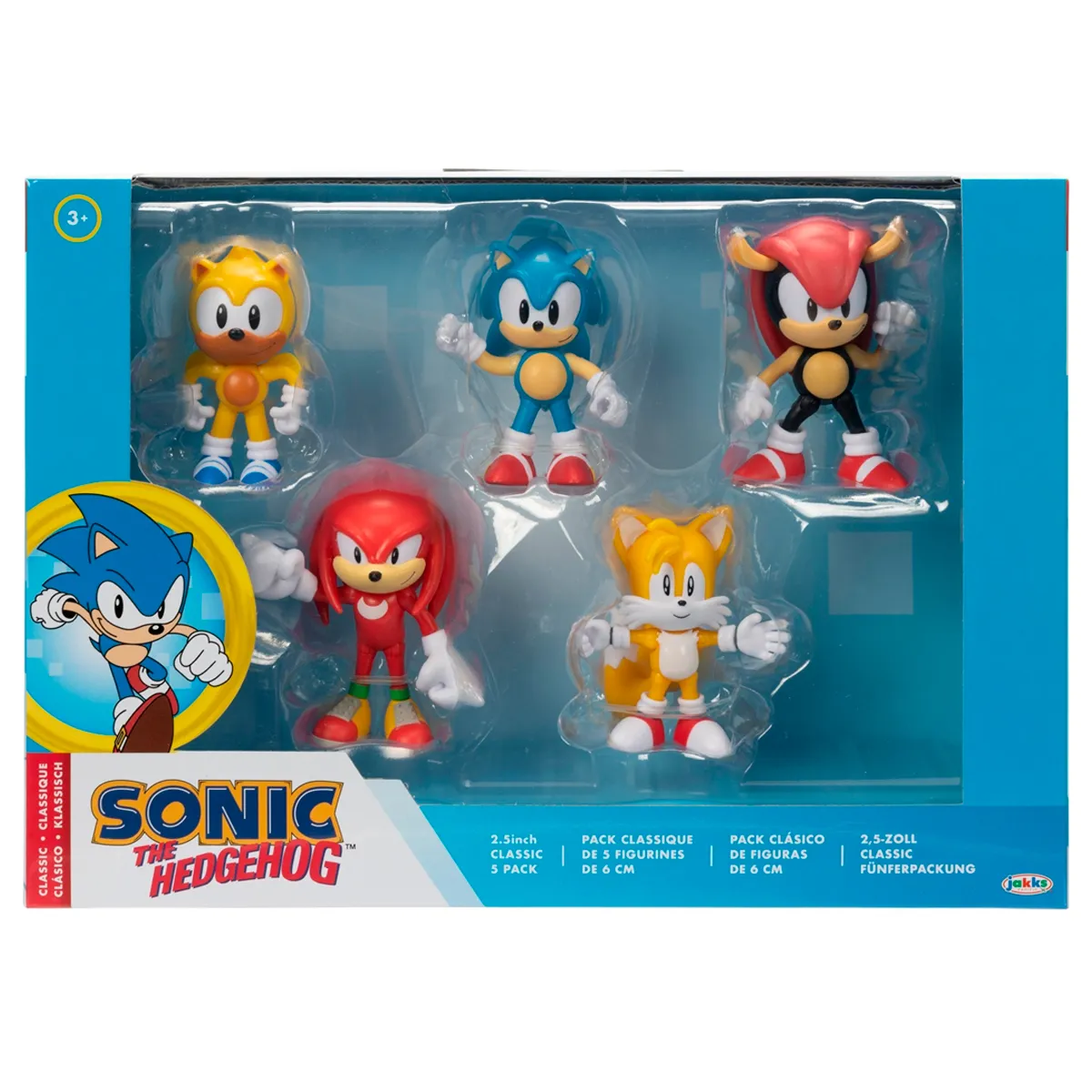 FIGURA DE ACCIÓN SONIC 5PK 6CM - 5
