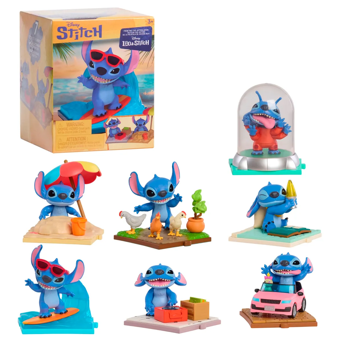 FIGURAS COLECCIONABLES STITCH LA PELICULA - 1