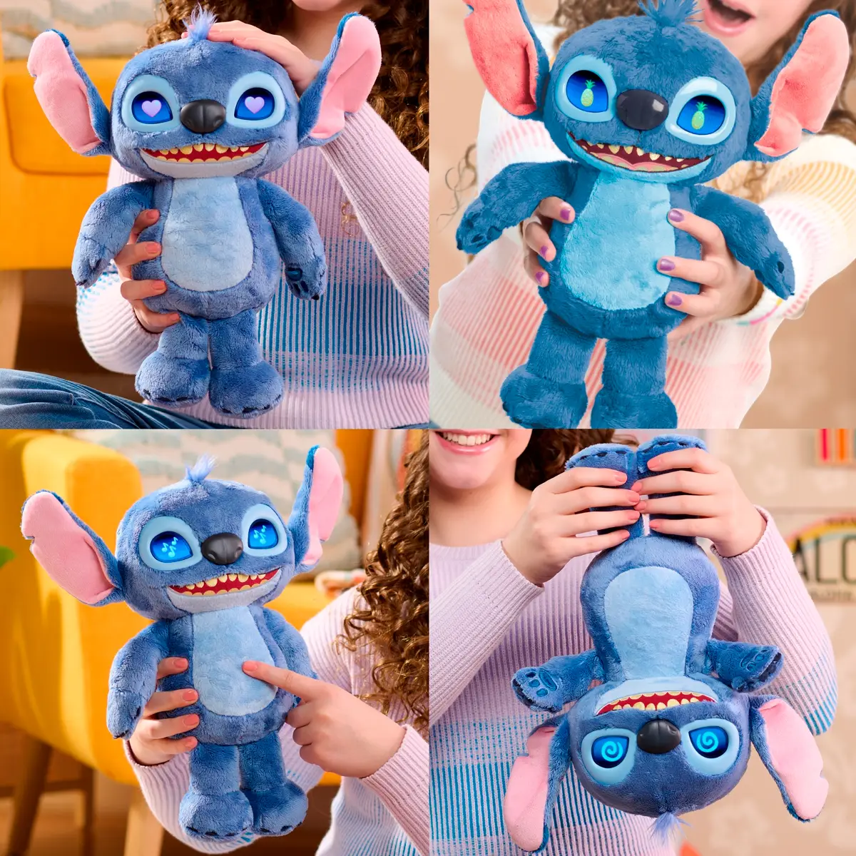 PELUCHE STITCH MANY MOODS INTERACTIVO CON SONIDO - 2