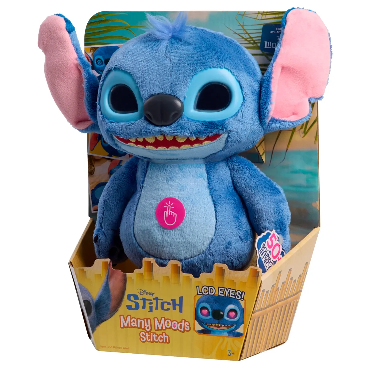 PELUCHE STITCH MANY MOODS INTERACTIVO CON SONIDO - 11