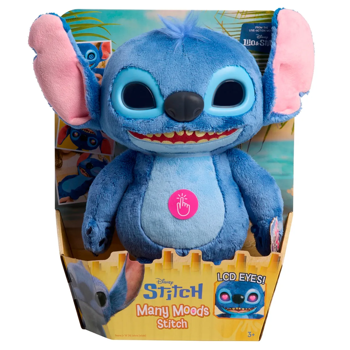 PELUCHE STITCH MANY MOODS INTERACTIVO CON SONIDO - 10