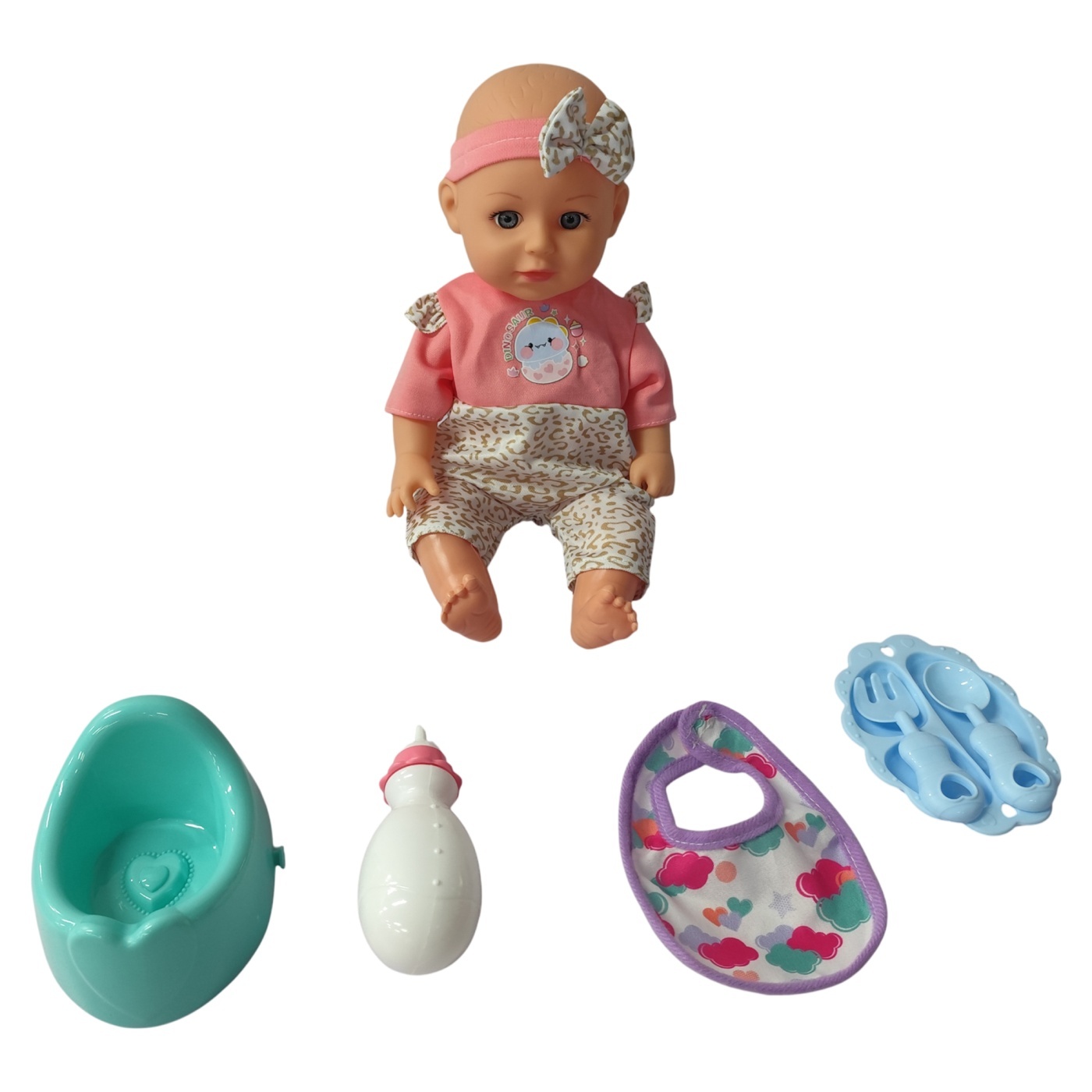 MUÑECA BEBÉ BOSTECITOS CON ACCESORIOS - 5