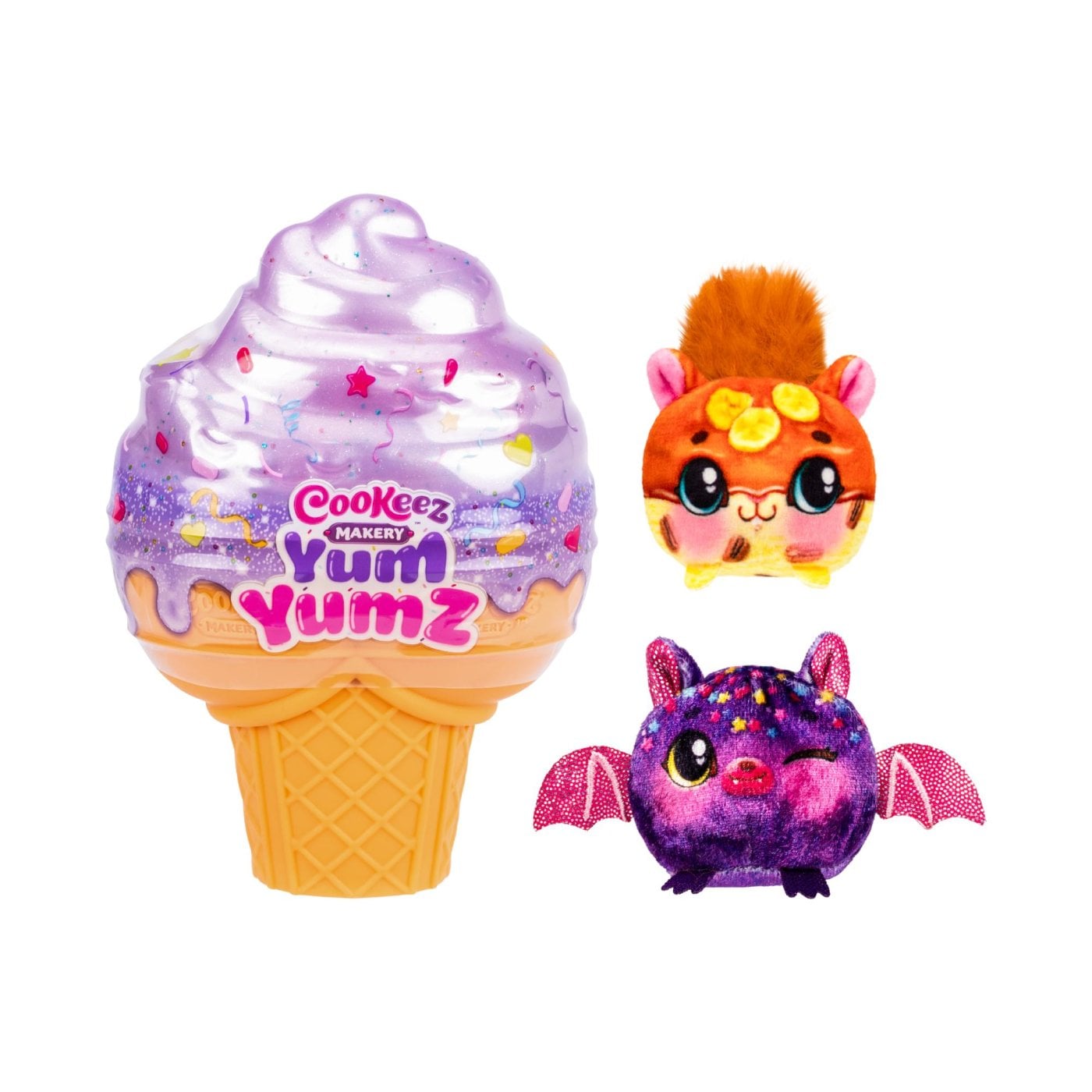 PELUCHE COOKEEZ MAKERY YUM YUMZ S2 2PK CDU - 1