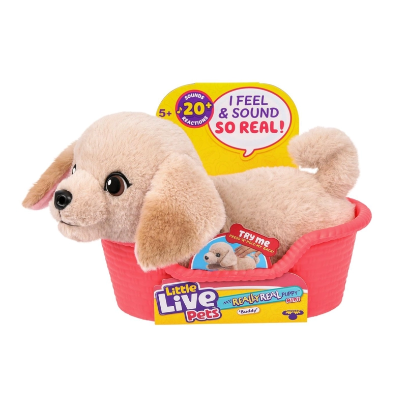 PELUCHE LITTLE LIVE PETS MY REALLY REAL S2 PUPPY MINI - 1