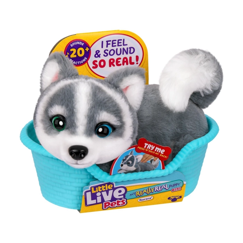 PELUCHE LITTLE LIVE PETS MY REALLY REAL S2 PUPPY MINI - 3