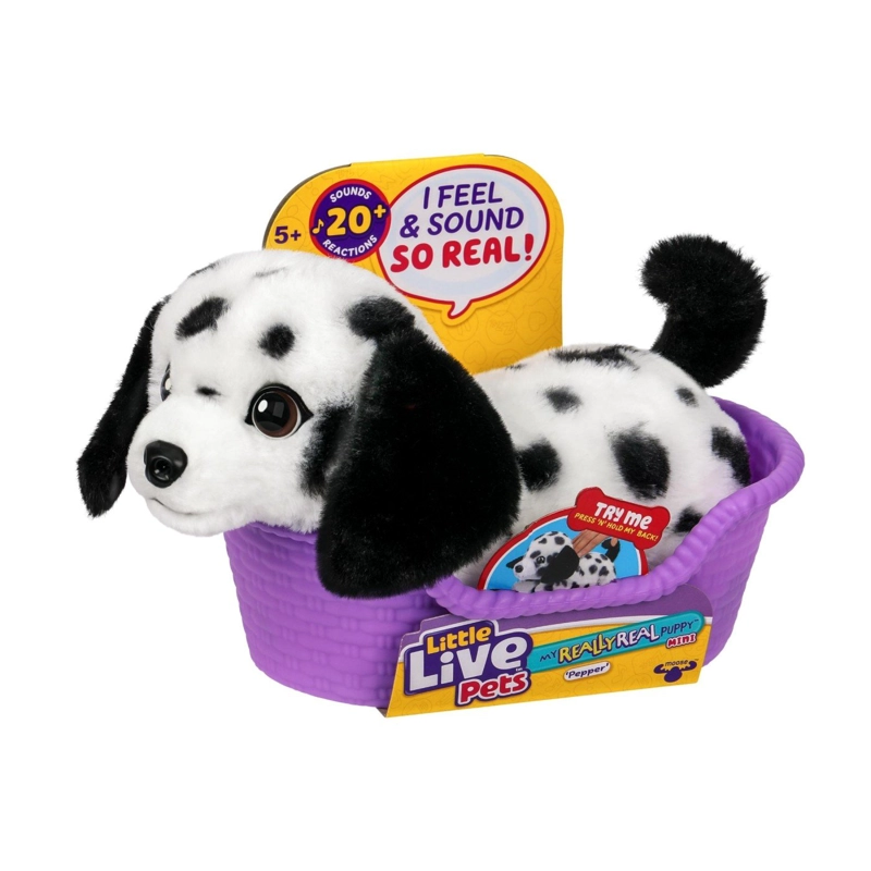PELUCHE LITTLE LIVE PETS MY REALLY REAL S2 PUPPY MINI - 6
