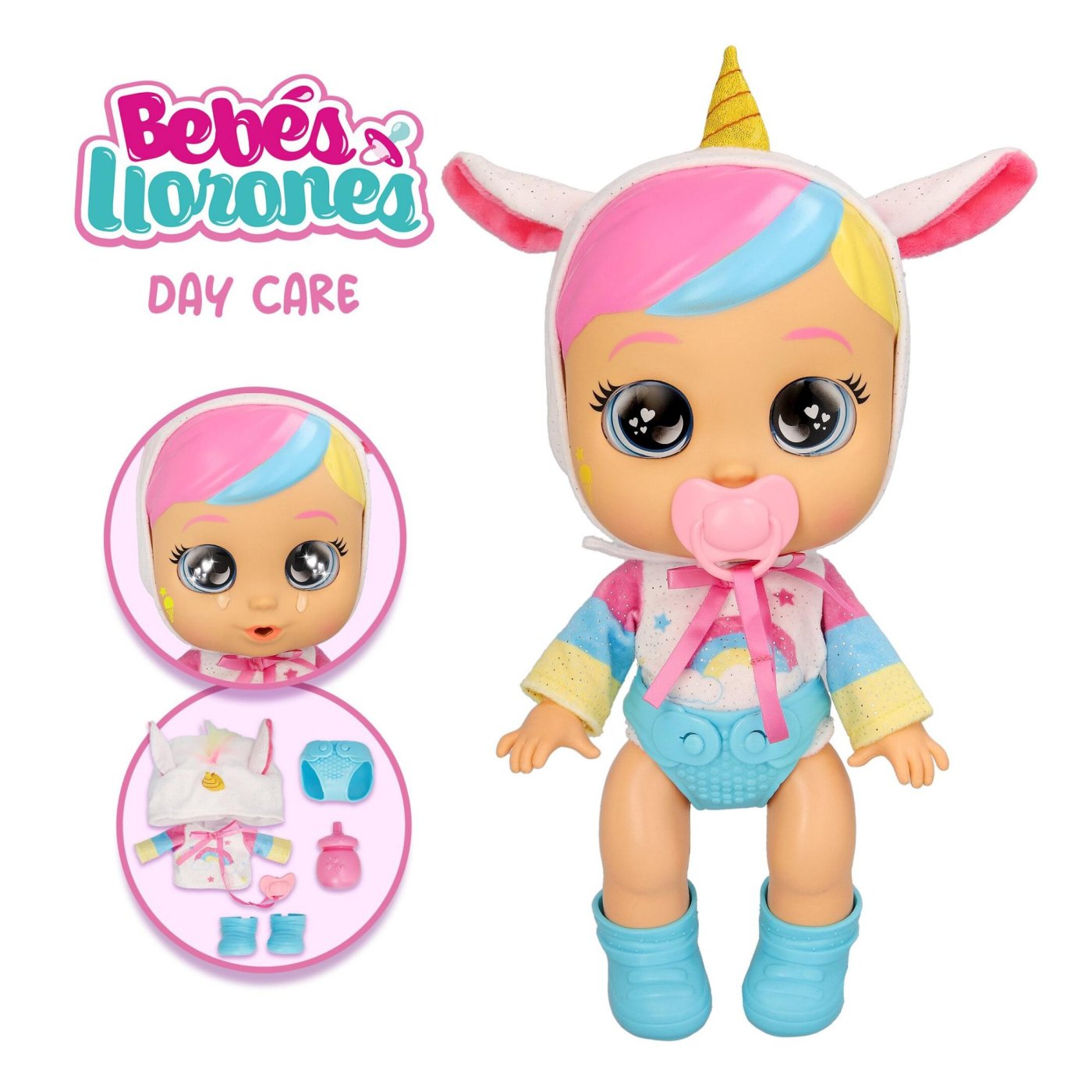 MUÑECA CRY BABIES DAY CARE DREAMY - 2