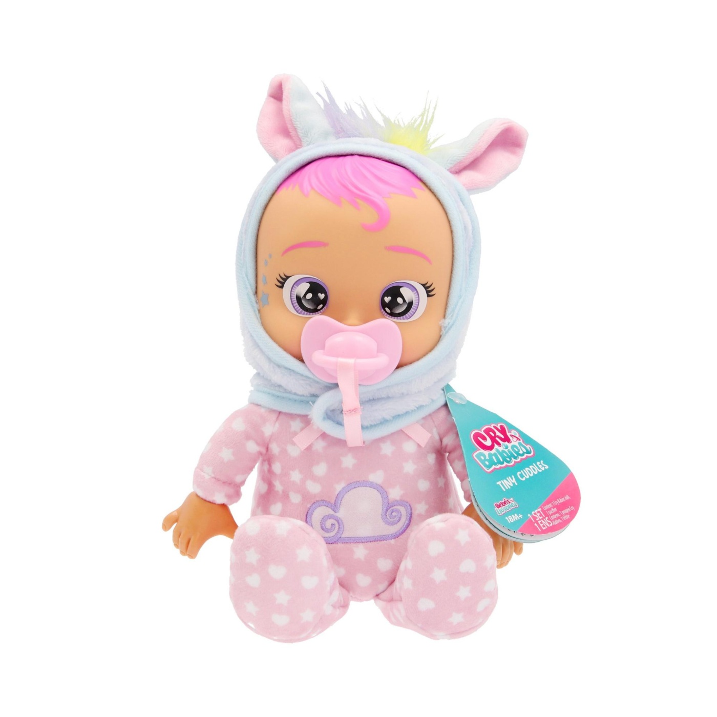 MUÑECA CRY BABIES TINY C. NEWBORN CDU 6 UN - 1