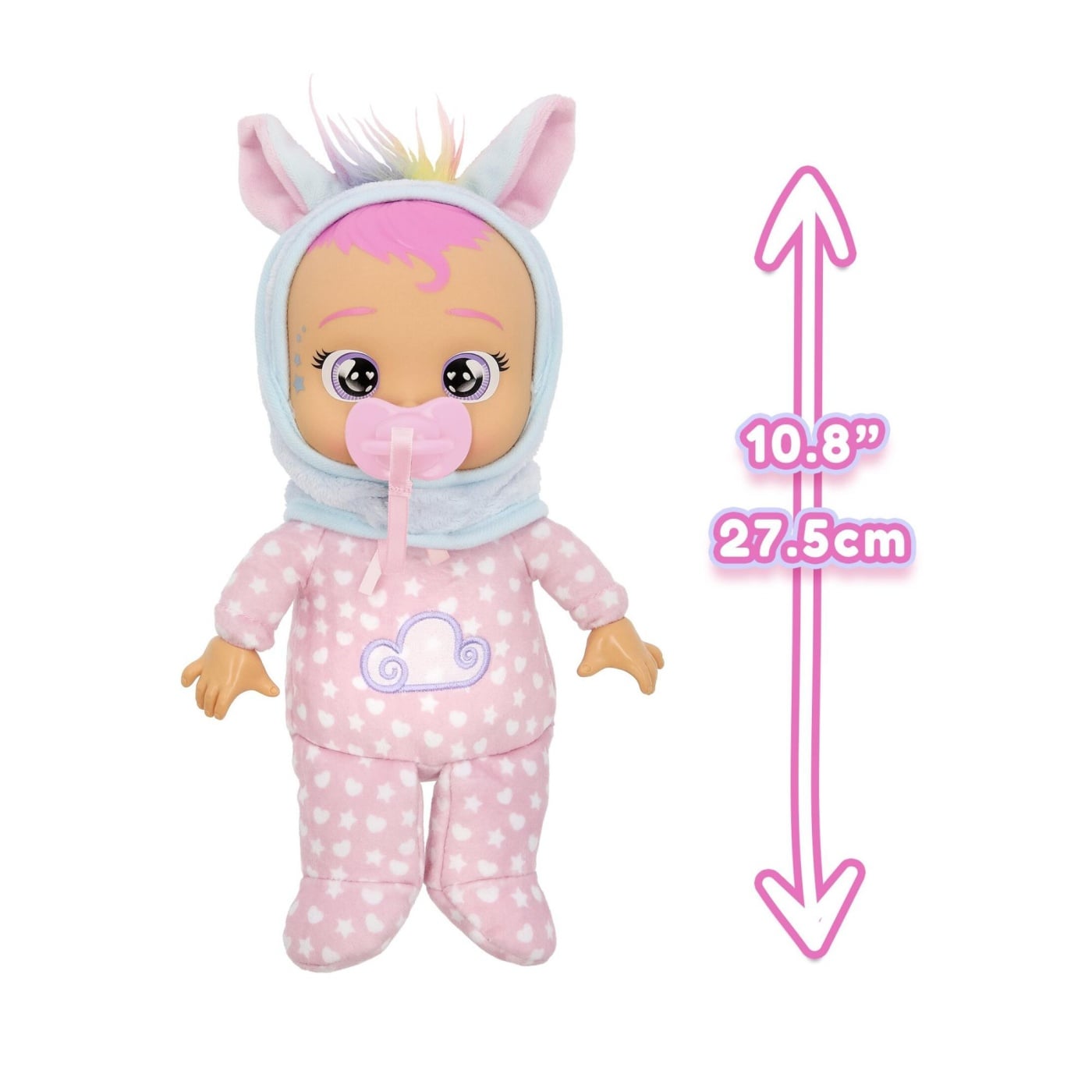 MUÑECA CRY BABIES TINY C. NEWBORN CDU 6 UN - 6