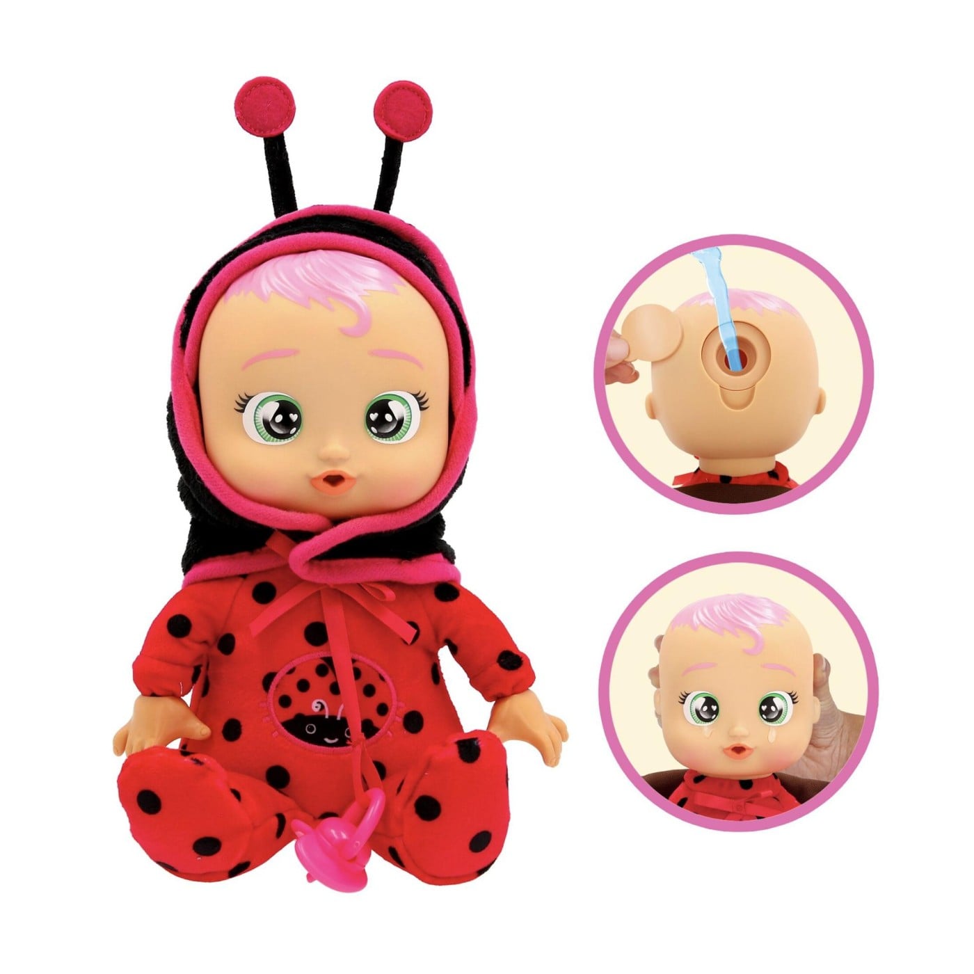 MUÑECA CRY BABIES TINY C. NEWBORN CDU 6 UN - 9