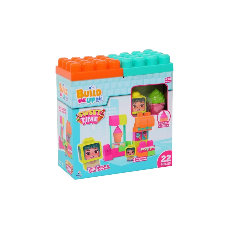 BLOQUES HAPPY LINE BUILD MAXI HELADERIA 22 PIEZAS - 2