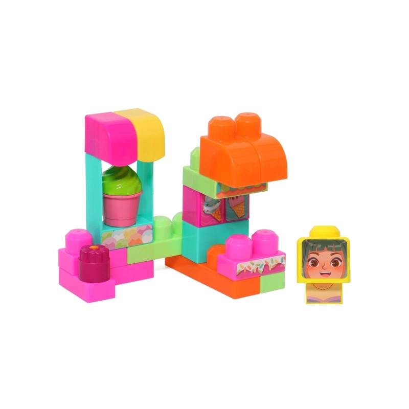 BLOQUES HAPPY LINE BUILD MAXI HELADERIA 22 PIEZAS - 3