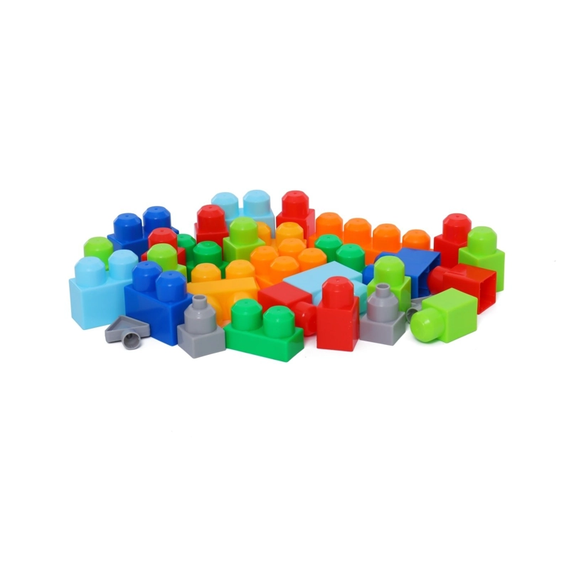 BLOQUES HAPPY LINE BUILD MAXI 2 AUTOS PISTAS 40 PIEZAS - 3