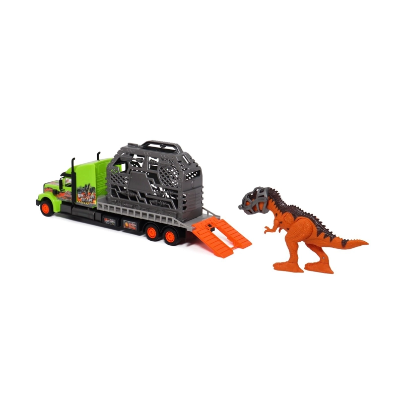 CAMIÓN TRANSPORTADOR HAPPY LINE CON DINOSAURIOS - 6