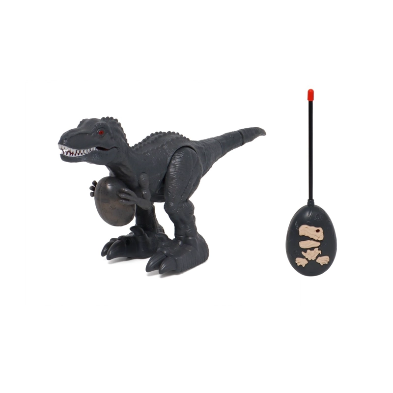 DINOSAURIO HAPPY LINE EGG VELOCIRAPTOR DINOSAUR A CONTROL REMOTO CON LUZ - 1