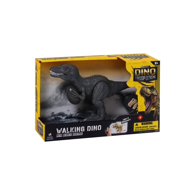 DINOSAURIO HAPPY LINE EGG VELOCIRAPTOR DINOSAUR A CONTROL REMOTO CON LUZ - 2