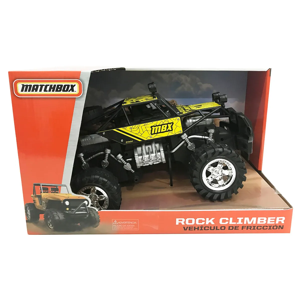 VEHICULO FRICCION MATCHBOX ROCK CLIMBER - 5