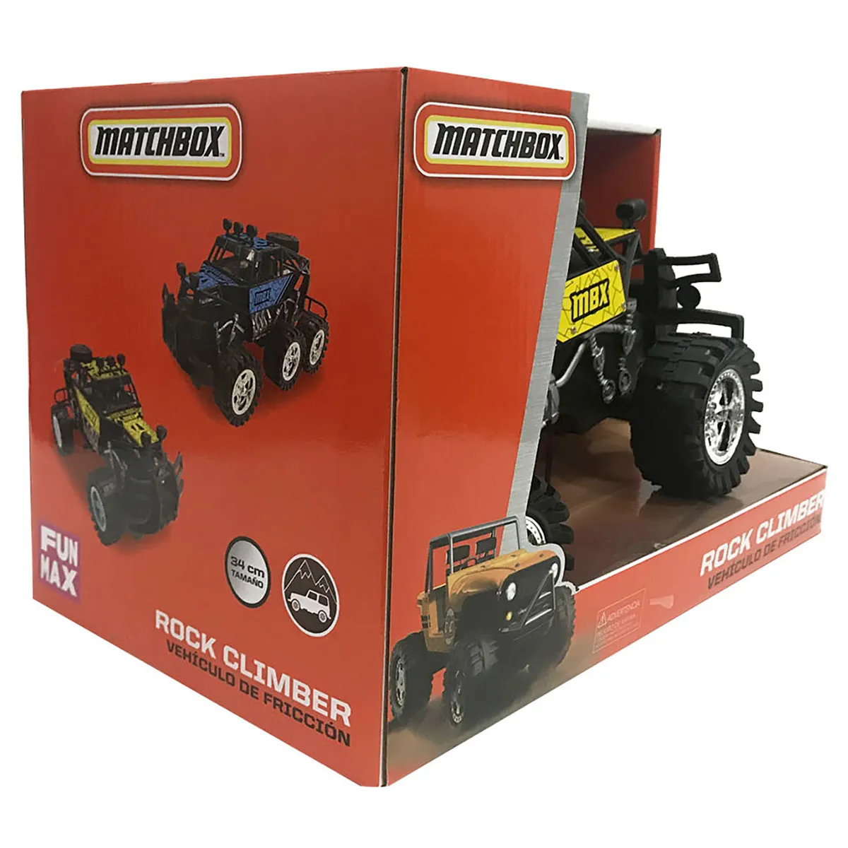 VEHICULO FRICCION MATCHBOX ROCK CLIMBER - 6