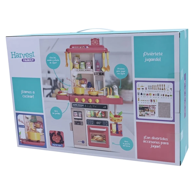 COCINA HARVEST STAND AND PLAY 5O PIEZAS - 5