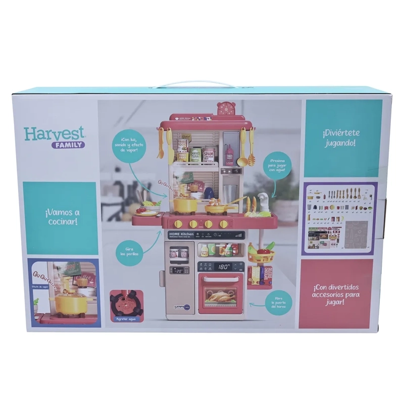 COCINA HARVEST STAND AND PLAY 5O PIEZAS - 7