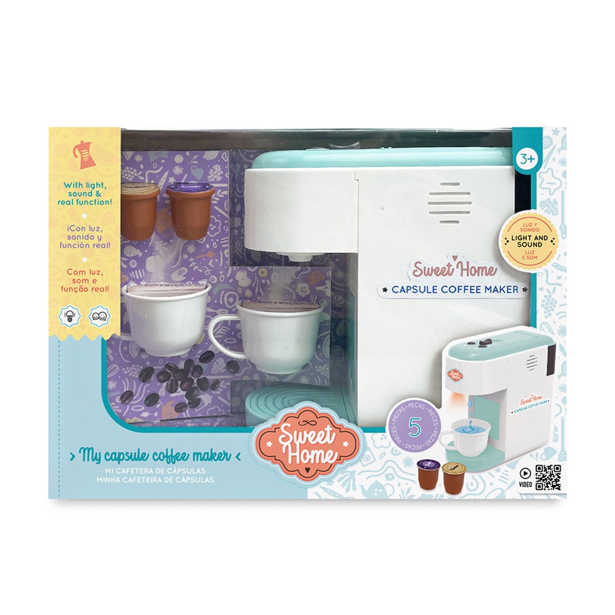 SWEET HOME CAFETERA CON LUZ Y SONIDO - 2
