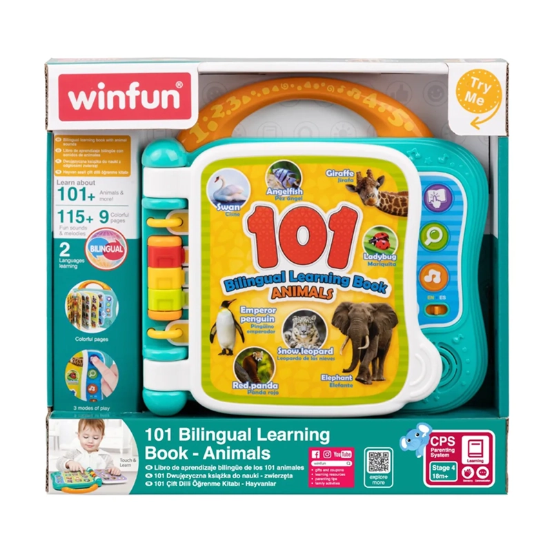 101 BILINGUAL LEARNING BOOK - ANIMALS - 1