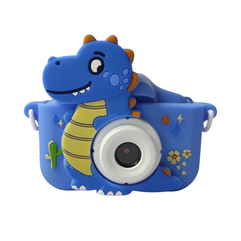 CÁMARA DIGITAL PARA NIÑOS HARVEST SINGLE DINOSAURIO - 2
