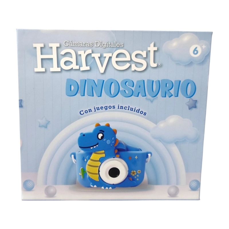 CÁMARA DIGITAL PARA NIÑOS HARVEST SINGLE DINOSAURIO - 4