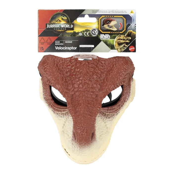 FIGURA ACCIÓN JURASSIC WORLD REBIRTH MÁSCARA - 3
