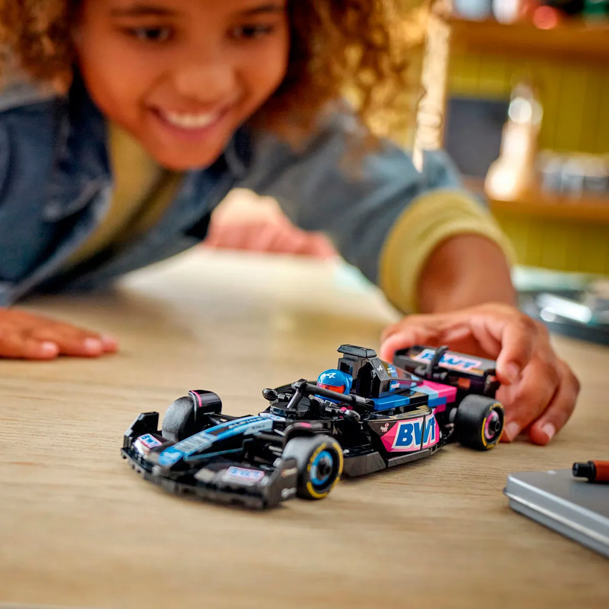 BLOQUES CONSTRUCCIÓN LEGO COCHE DE CARRERAS BWT ALPINE 258 PIEZAS FORMULA 1 - 2