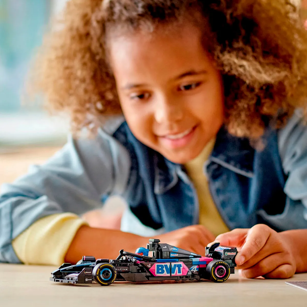 BLOQUES CONSTRUCCIÓN LEGO COCHE DE CARRERAS BWT ALPINE 258 PIEZAS FORMULA 1 - 4