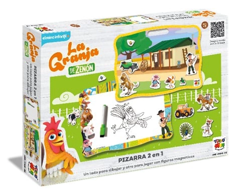 PIZARRA 2 EN 1 LA GRANJA DE ZENÓN - 1