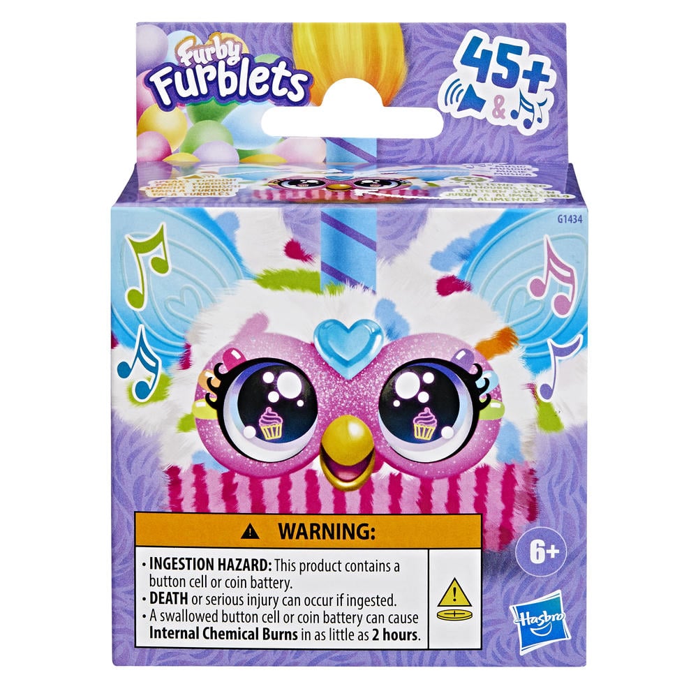 PELUCHE MINIAMIGO INTERACTIVO FURBY FURBLETS BEE-DAY - 1