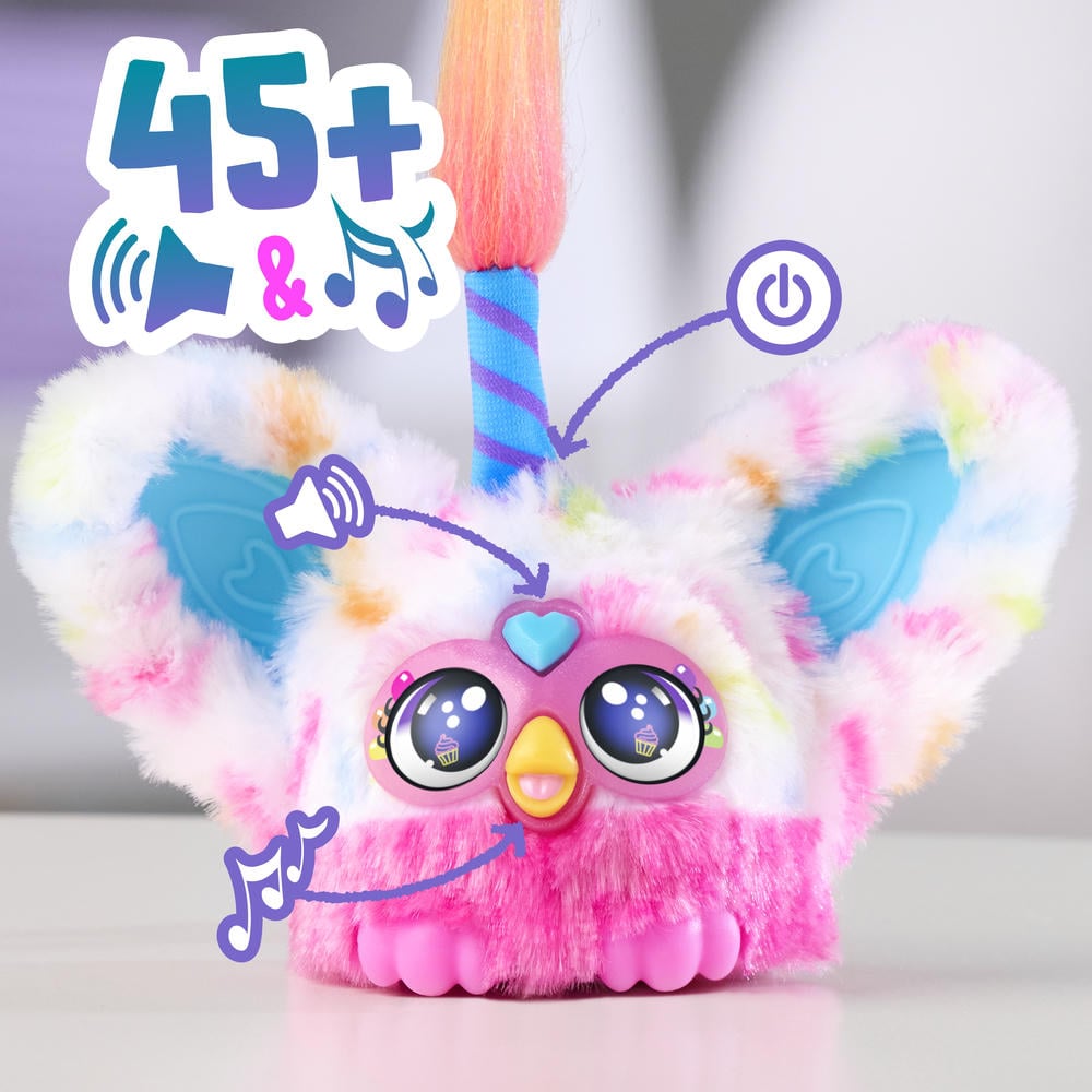 PELUCHE MINIAMIGO INTERACTIVO FURBY FURBLETS BEE-DAY - 10