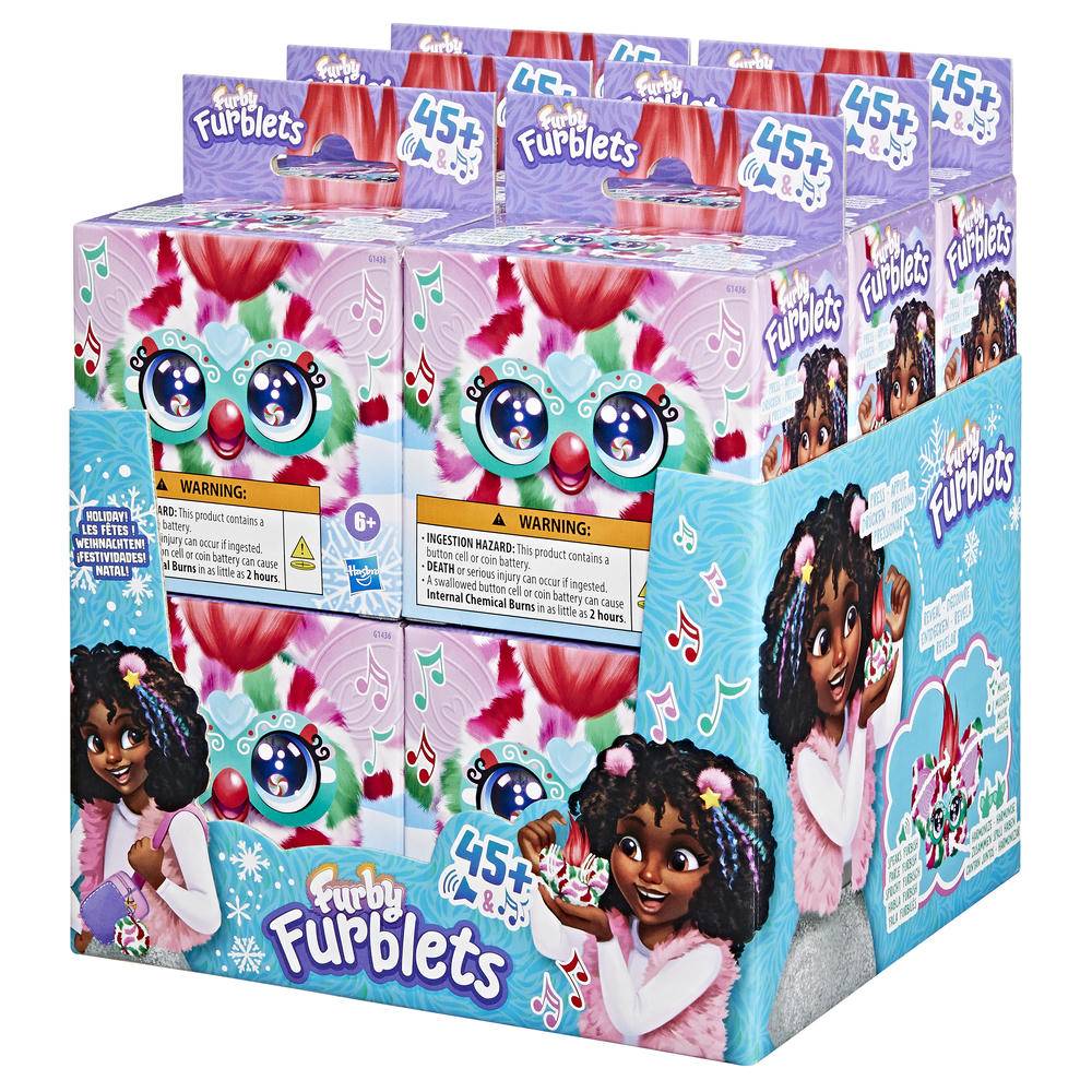 PELUCHE MINIAMIGO INTERACTIVO FURBY FURBLETS PEP-MINT - 8