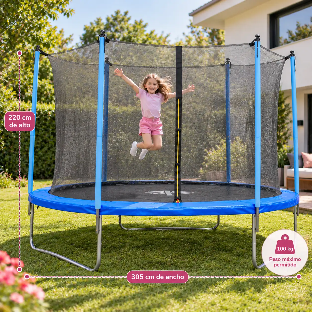 CAMA ELÁSTICA RESCUE OG-TR004-00 3.05M - 1