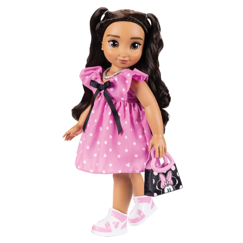 MUÑECA DISNEY ILY INSPIRADA EN MINNIE VESTIDO ROSA - 2