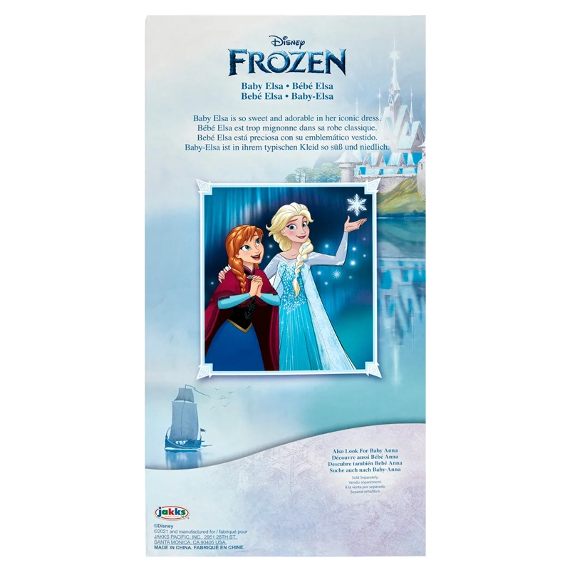 MUÑECA DISNEY PRINCESAS FROZEN BABY DOLL ASST - 12
