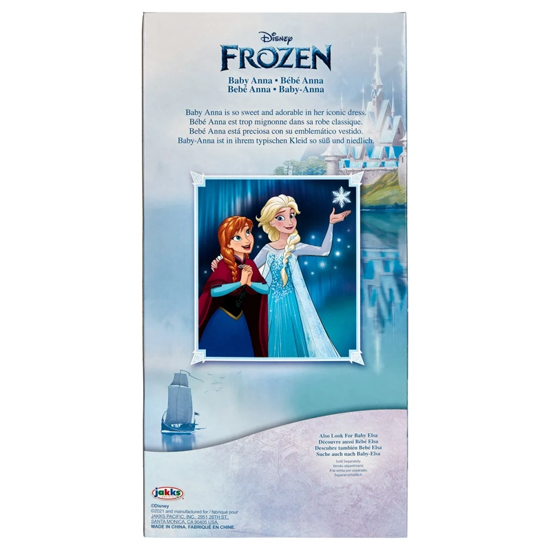 MUÑECA DISNEY PRINCESAS FROZEN BABY DOLL ASST - 6