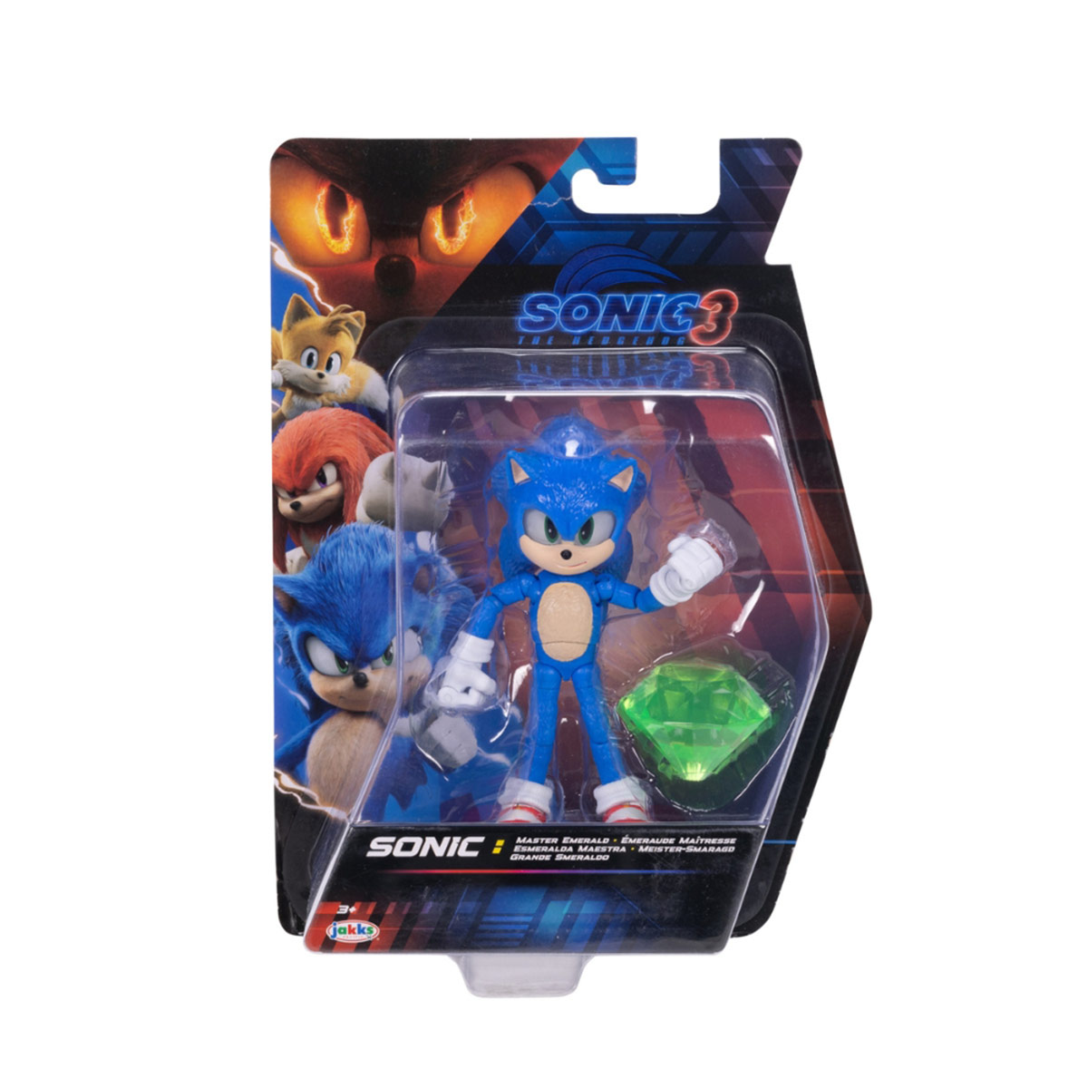 SONIC 3 MOVIE FIGURES 13CM WAVE 3 AS SURTI T/U - 3