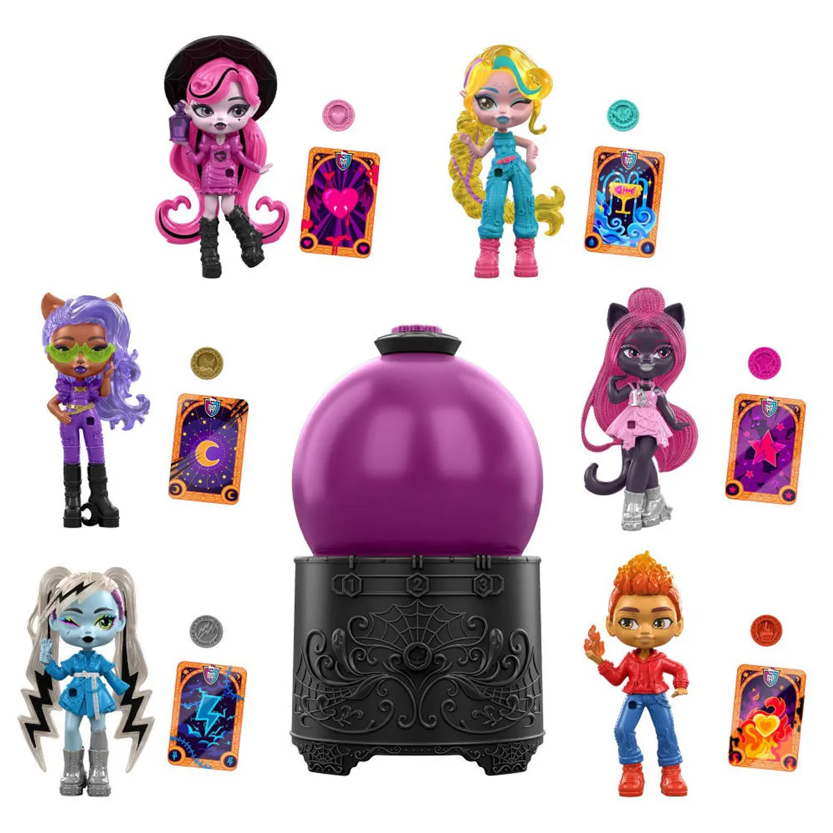 MONSTER HIGH MINI BOLA CRISTAL SORPRESA - 4