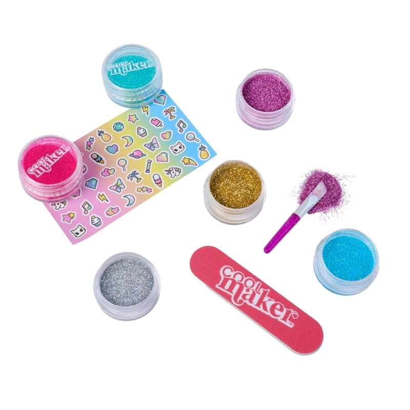 SET MANICURA CANAL TOYS GETGLITZ Y GLITTER NAILS - 1